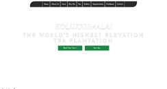 Desktop Screenshot of kolukkumalai.com
