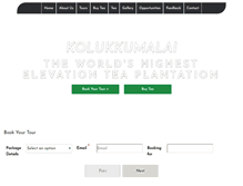 Tablet Screenshot of kolukkumalai.com